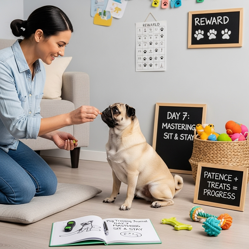 Training Your Pug: Turning Stubbornness into Strength with Love and Consistency