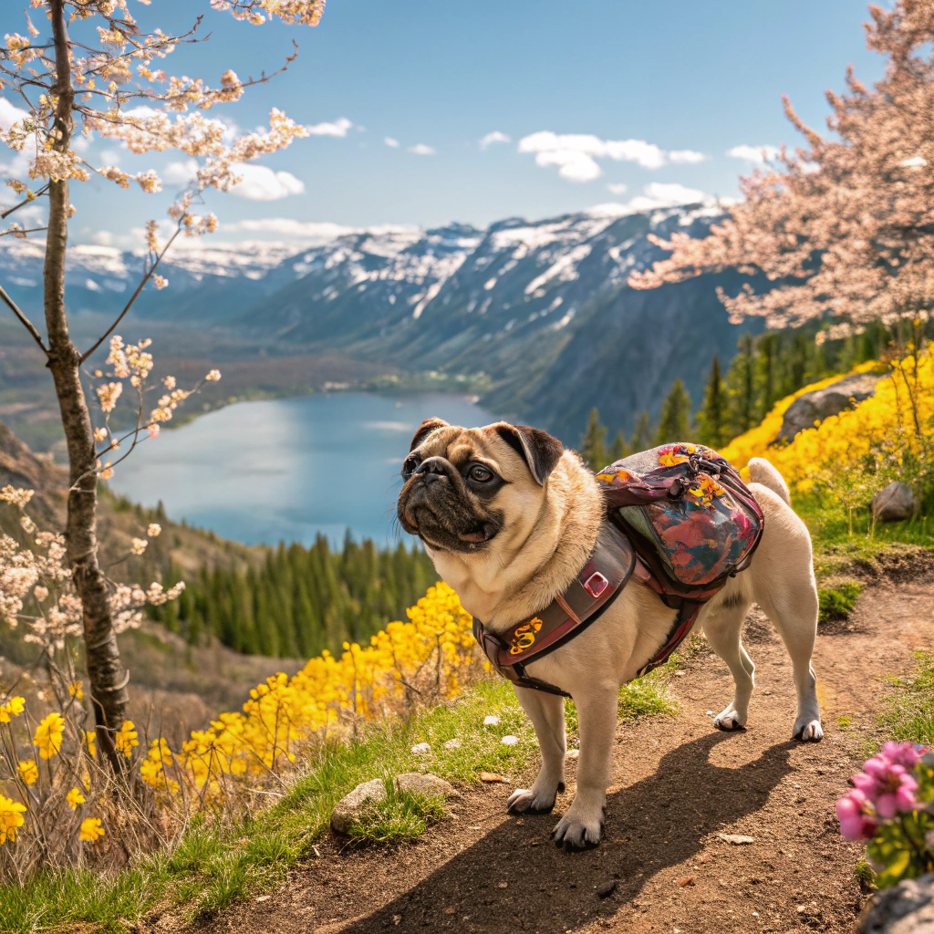 Travel and Outdoor Adventures: Keeping Your Pug Safe and Happy Year-Round