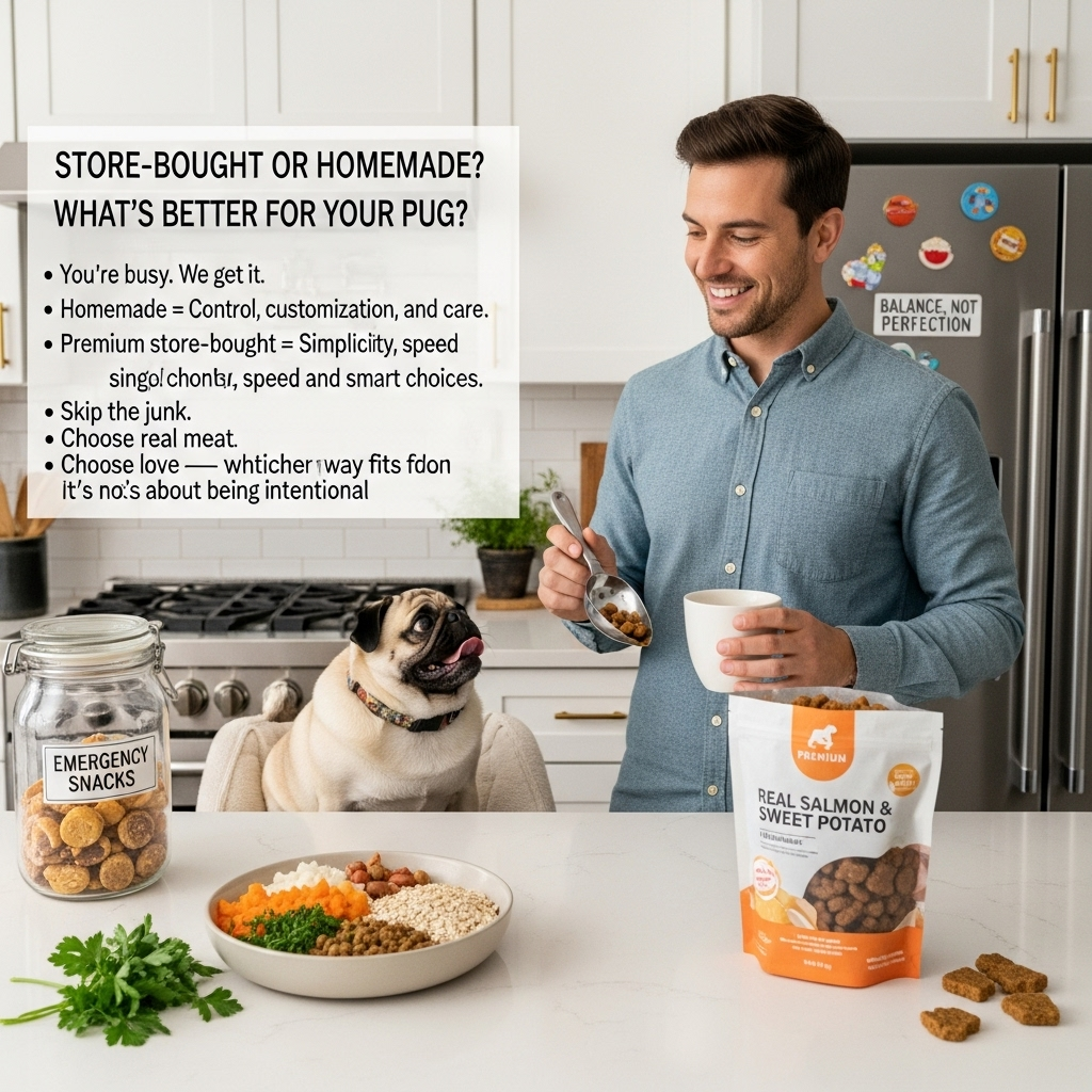 Store-purchased or homemade What is Better for Your Pug