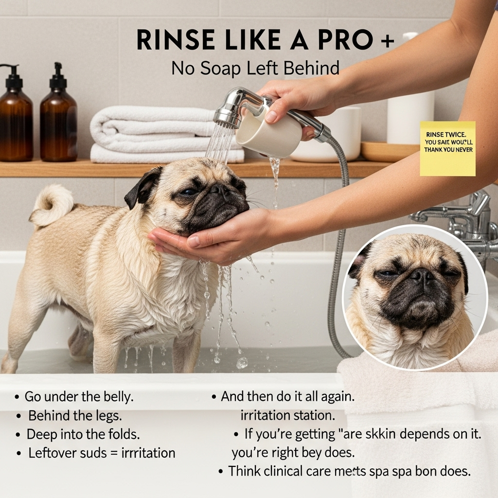 Step 5: Rinse Like a Pro. No Soap Left Behind