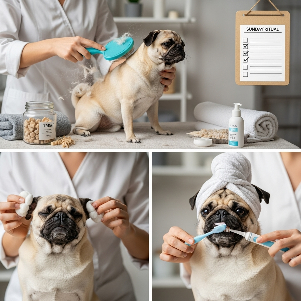Weekly Grooming Tasks: Your Sunday Spa Ritual
