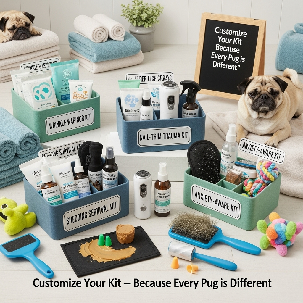 Customize Your Kit Because No Two Pugs Are Alike
