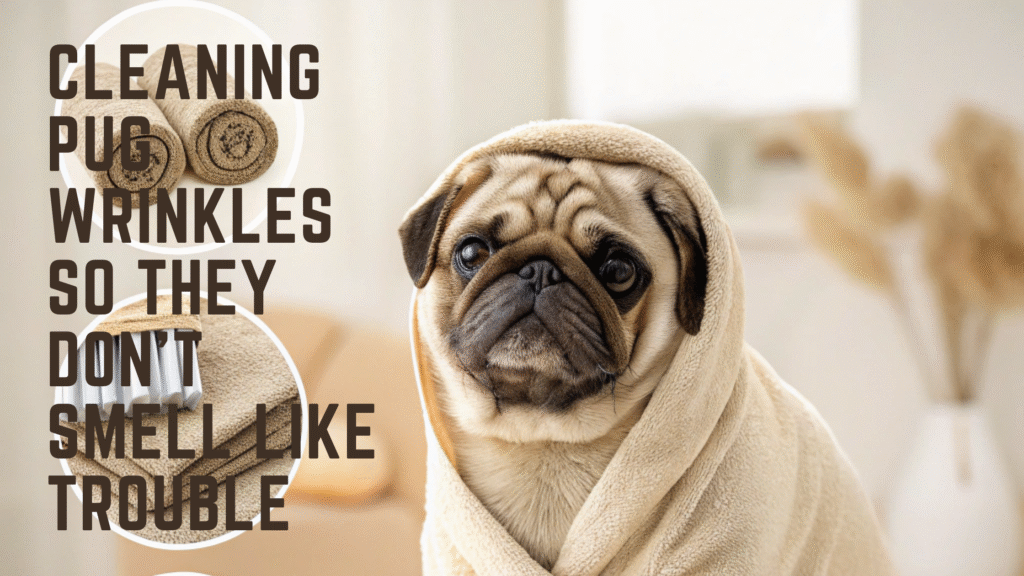 Cleaning Pug Wrinkles So They Don’t Smell Like Trouble
