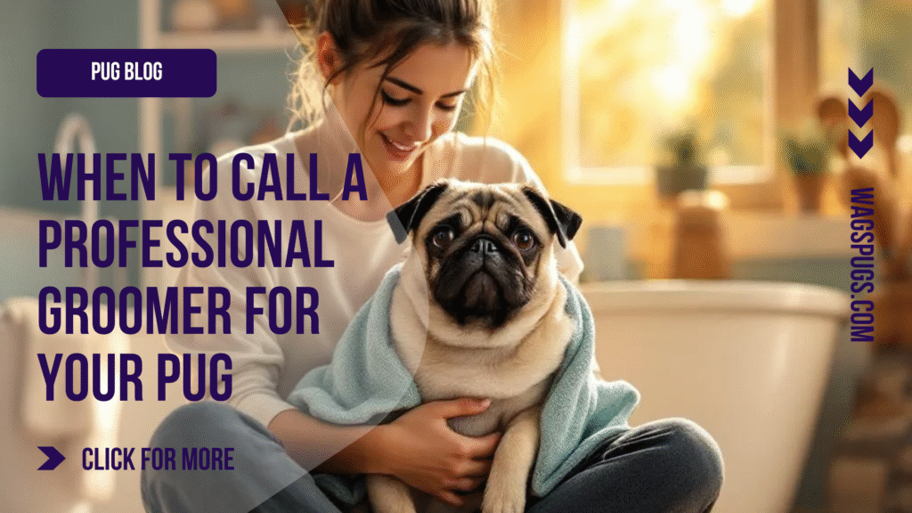 When to Call a Professional Groomer for Your Pug