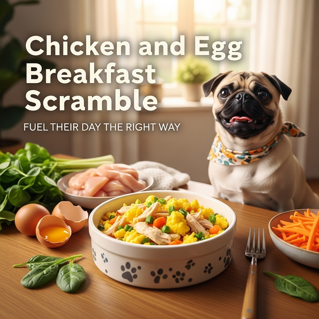 Chicken and Egg Breakfast Scramble: Fuel Their Day the Right Way