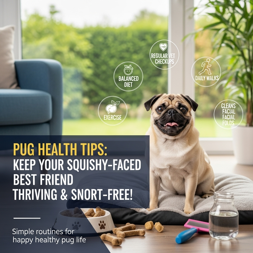 Pug Health Tips: How to Keep Your Squishy-Faced Best Friend Thriving and Snort-Free