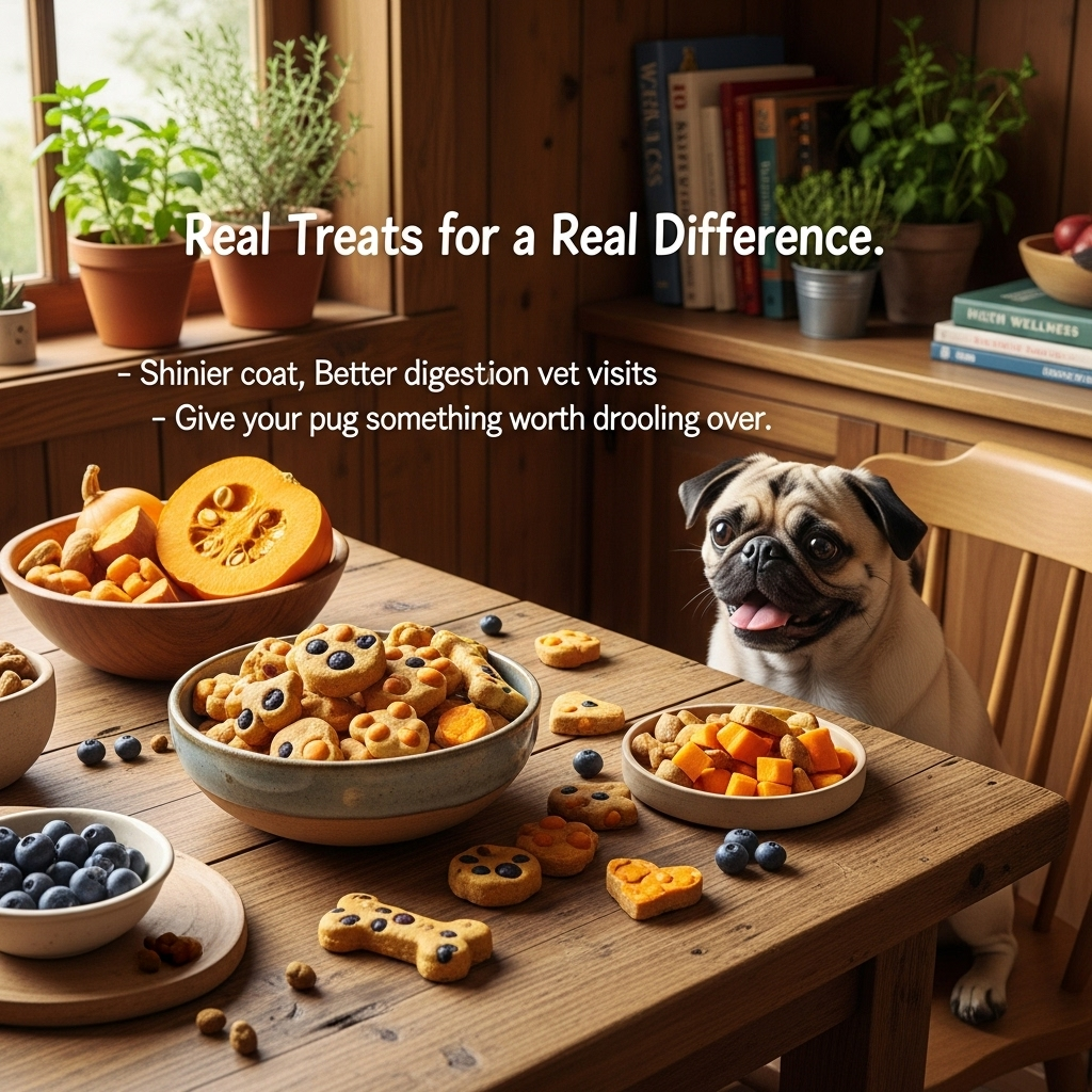 What Should Be in a Pug Treat? 7 Truths About Pug Treats 🐾 — What Slaps, What Flops, and What Your Little Loaf Actually Deserves