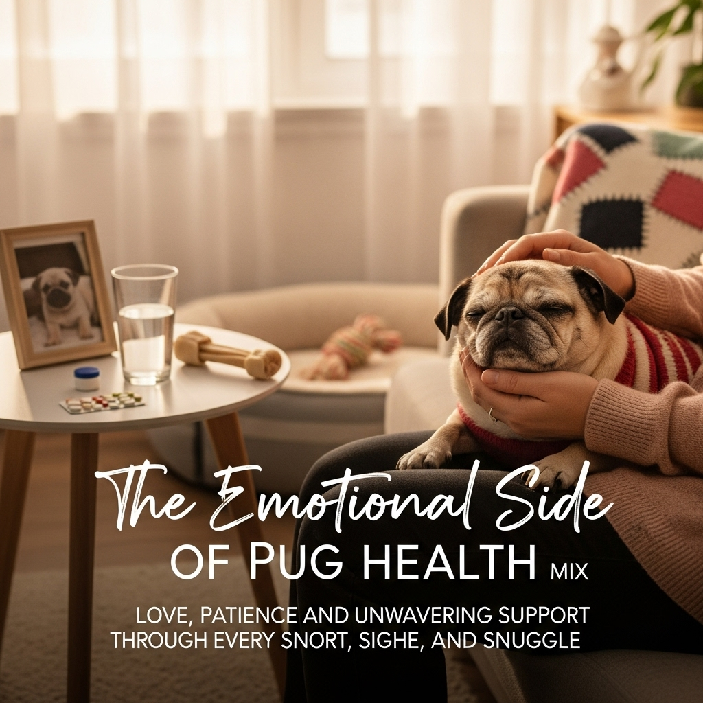 The Emotional Side of Pug Health: Love, Patience, and Unwavering Support