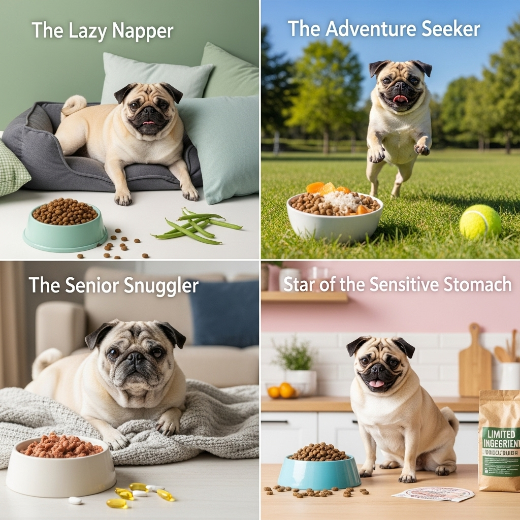 Pug Personalities and Their Food Needs
