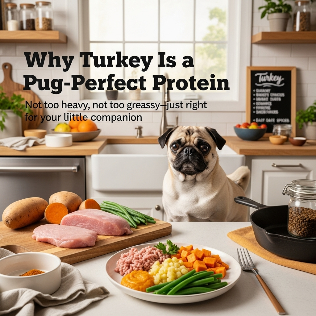 Why Turkey Is a Pug-Perfect Protein