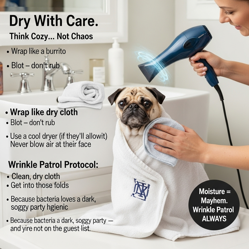 Step 6: Dry With Care. Think Cozy, Not Chaos