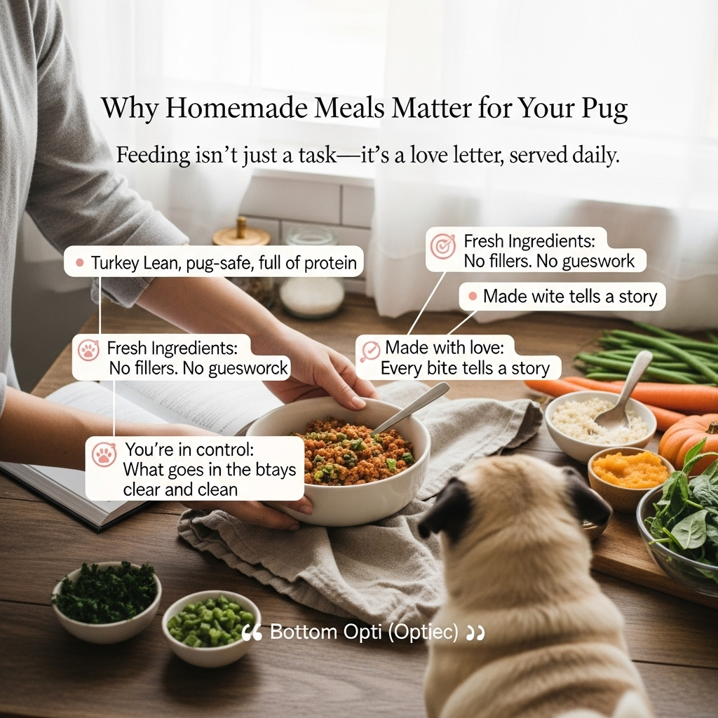 Why Homemade Meals Matter for Your Pug