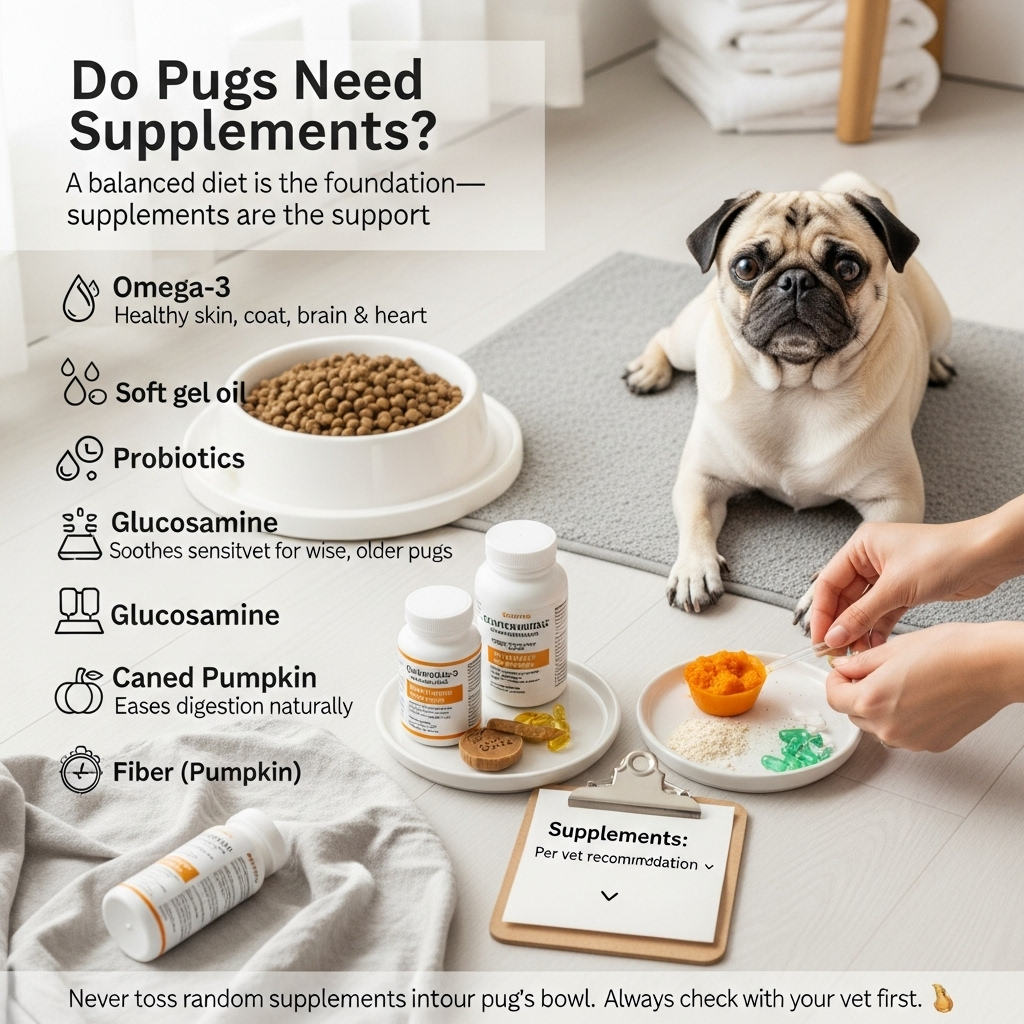Do Pugs Need Supplements?