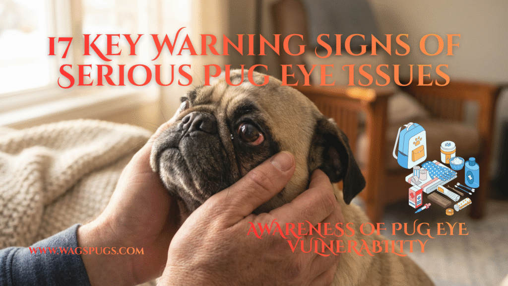 17 Key Warning Signs of Serious Pug Eye Issues, Part 1: Awareness of Pug Eye Vulnerability and Early Warning Signs Pugs are one of the most adorable dog breeds, but their unique facial structure comes with specific health challenges. Among these, eye problems are particularly common. Their large, round eyes, combined with a short muzzle and shallow eye sockets, make them more vulnerable to injury, irritation, and infection. Understanding the early warning signs of serious pug eye issues is essential for any responsible owner. By recognizing these signs early, you can prevent long-term damage, discomfort, and vision loss. Why Pugs Are Prone to Eye Issues Pugs’ forward-facing eyes, prominent in the skull, create a distinct charm but also increase risk. Pugs' eyes are more vulnerable to environmental hazards than dogs with deeper-set eyes. A speck of dust, a playful paw, or even a low-hanging branch can all scratch the surface. Their eyelids may also have a slight inward or outward roll, causing lashes to rub against the cornea. If not treated immediately, it may lead to corneal ulcers or chronic irritability. The facial folds around a pug’s eyes are another contributing factor. Moisture and bacteria can accumulate in these creases, increasing the risk of infection and tear staining. Tear distribution can also be uneven due to the breed’s flat face, which can lead to dry spots on the eye. Dry eyes, medically known as keratoconjunctivitis sicca, can develop gradually and may cause redness, irritation, or even ulcers if left untreated. Aging pugs may experience further complications. Tear production often decreases with age, and the eye’s natural protective layers may become less effective. While daily care cannot completely prevent age-related changes, vigilance and early intervention can minimize discomfort and preserve eye health. Early Warning Sign 1: Redness Redness is one of the most common indicators that a pug’s eye is not healthy. Slight redness can be harmless, but persistent or worsening redness signals irritation, infection, or inflammation. Look for a consistent pink or red hue in the white of the eye. Redness is often accompanied by blinking, squinting, or avoidance of bright light. Early detection is crucial; addressing redness promptly can prevent more serious complications. Early Warning Sign 2: Swelling Swelling around the eye or eyelids is another early warning sign. Mild puffiness may occur occasionally, but consistent swelling often points to conjunctivitis, allergies, or injury. Swollen eyelids can trap debris and bacteria, worsening the condition if left untreated. Regular daily inspection allows owners to notice subtle changes before they become severe.