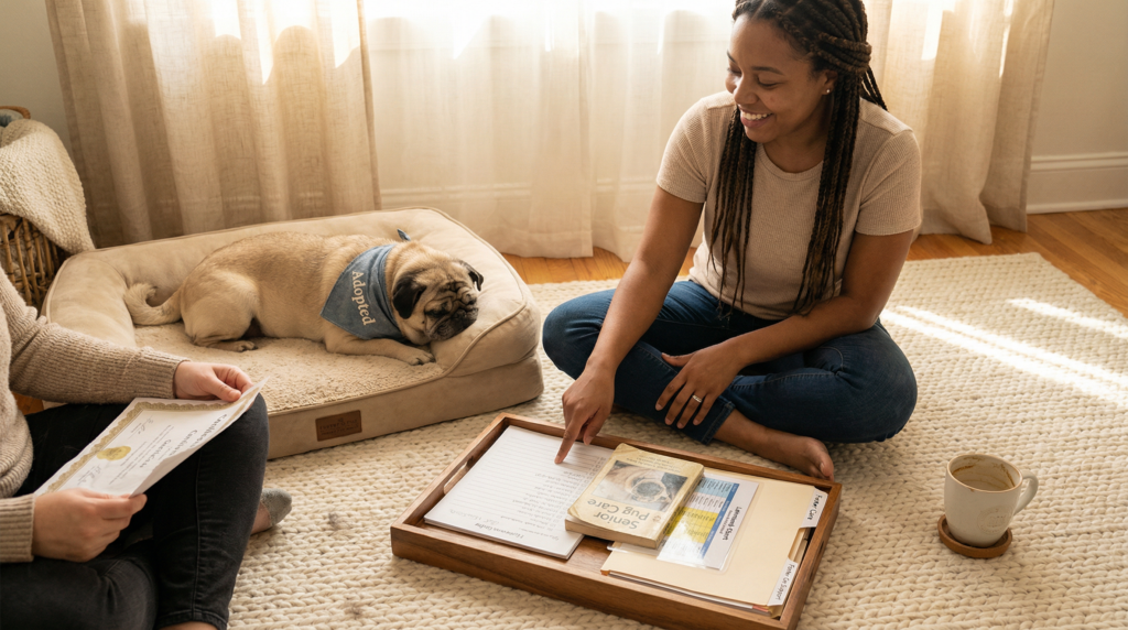 Wagspugs Services WagsPugs provides educational, informational, and community-based services designed to support responsible Pug ownership. Our services focus on promoting ethical care practices, informed decision-making, and long-term well-being for Pugs at every stage of life. 1. Educational Content and Guides We publish well-researched articles and practical guides covering essential topics related to Pug care. These tools are designed to assist owners in comprehending breed-specific requirements and making informed choices. Topics include: Health and wellness education Nutrition and feeding guidance Grooming and hygiene practices Training and behavior insights Emotional well-being and companionship All content is developed using reputable veterinary sources, professional references, and current best practices in canine care. 2. Breed-Specific Health Awareness Pugs have unique anatomical and respiratory characteristics that require special attention. WagsPugs provides clear, evidence-based information to help owners recognize common health concerns and take preventative steps. We focus on: Eye and skin care awareness Breathing and temperature regulation Weight management education Age-related care considerations Our goal is to support healthier, safer lives through knowledge and early awareness. 3. Adoption and Rescue Education WagsPugs actively supports ethical adoption and rescue awareness. We provide educational resources that guide families through responsible adoption decisions while highlighting the importance of working with reputable rescue organizations. Our adoption-related services include: Adoption preparation guides Rescue awareness education Post-adoption care information Ethical breeding awareness We do not sell animals and do not promote unethical breeding practices. 4. Community Support and Engagement WagsPugs serves as a supportive space for pug owners, adopters, and enthusiasts seeking reliable information and encouragement. Our platform promotes positive engagement and respectful knowledge sharing. Community support includes: Owner education resources Responsible care advocacy Awareness-driven content for new and experienced owners 5. Product Education and Recommendations Through our official shop at https://shop.wagspugs.com We offer educational product recommendations selected to support everyday Pug comfort and safety. Any product references are transparently disclosed and chosen based on relevance, quality, and animal welfare considerations. Revenue generated through products or advertising helps sustain our educational mission. 6. Professional Collaboration and Media Services WagsPugs welcomes collaboration with veterinary professionals, animal welfare organizations, rescue groups, and ethical industry partners. We also support educational media inquiries related to Pug care and responsible ownership. For professional collaboration or media requests, please contact us at wagspugs@gmail.com Our Service Commitment WagsPugs is committed to accuracy, transparency, and ethical responsibility. Our services are designed to educate and support, not replace professional veterinary care. We encourage readers to consult licensed professionals for medical or behavioral concerns. Serving Pug Families Worldwide New Pug owners, seasoned caregivers, adopting families, and anybody else looking for trustworthy information about responsible Pug care are the target audience for our services. We aim to make high-quality education accessible, practical, and trustworthy for our global community.