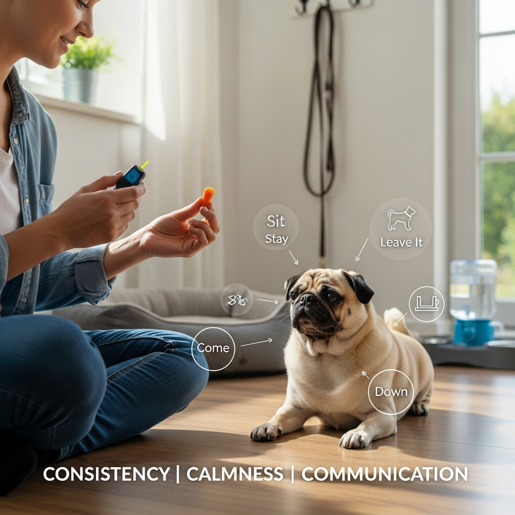 3. Core Obedience Techniques Building Reliable, Calm, Everyday Manners Once you understand motivation and reinforcement, it’s time to apply structured training techniques. These are your “daily care routines” for behavior: sit, stay, come, walk nicely, and settle.